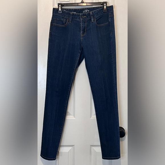 Ann Taylor LOFT Women’s Modern Skinny Jeans, Dark Wash, Size 2 - Picture 1 of 9